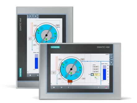 橫向或豎向的SIMATIC HMI Comfort Panel　的9英寸觸摸設備